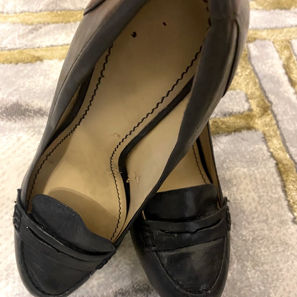 Nine West Black Rocha Lesther Heels!